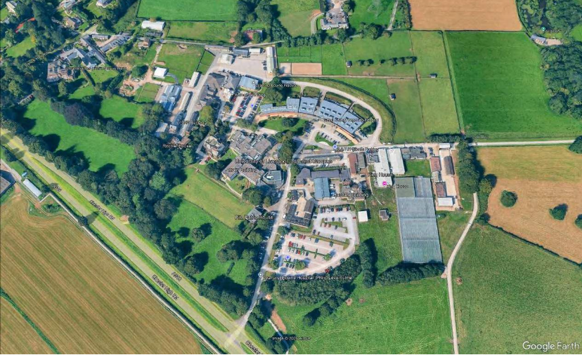 Leahurst Campus, (Google Earth)